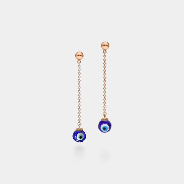 Evil Eye Diamond Stud Earrings (E4417) – R&R Jewelers